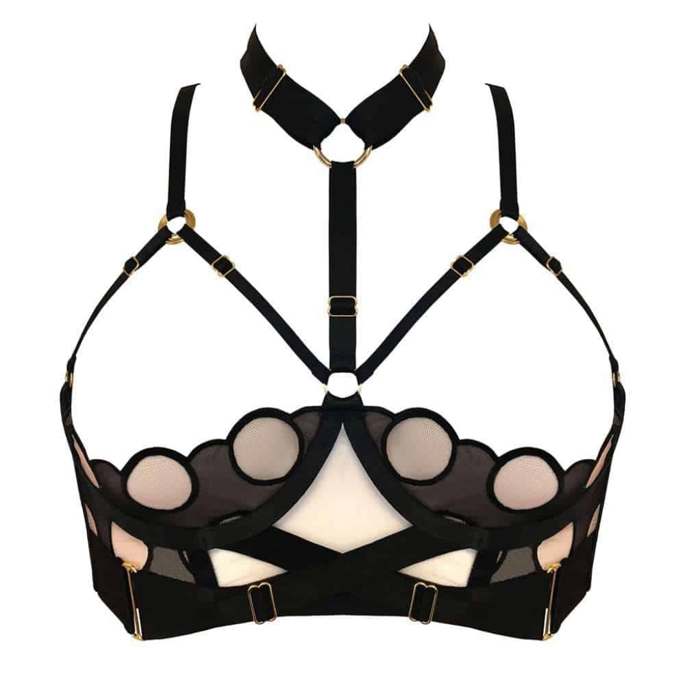 NWOT Bordelle Bubble Harness Open Design Bra - Limited Time
